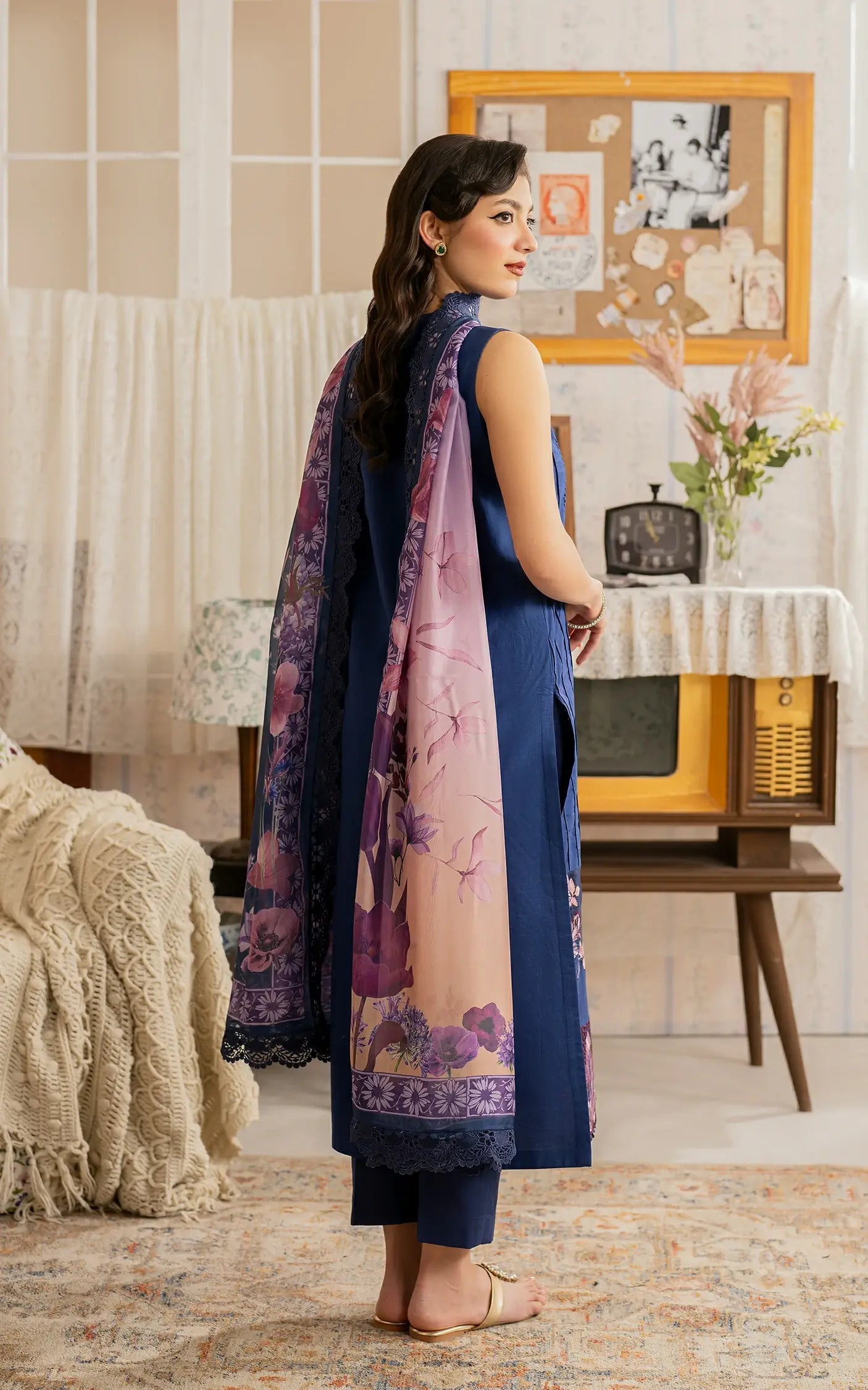 Asifa and Nabeel | Meraki Vintage 25 | Resham (MVL25-18) - Official Asifa and Nabeel stockist in UK - Sakeena London