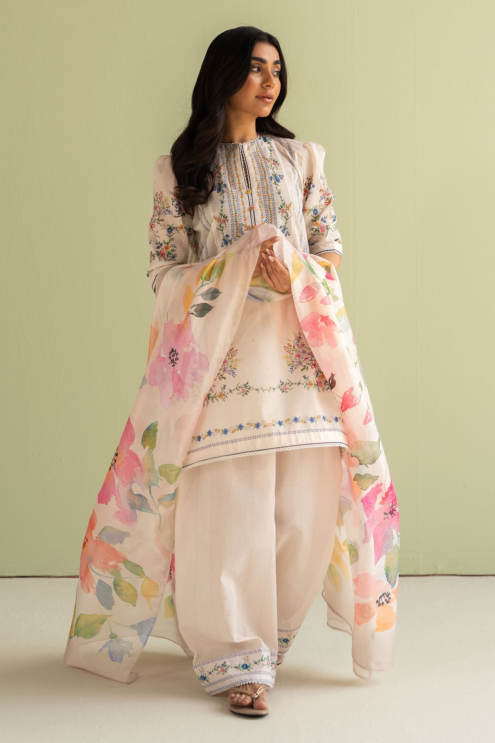 Zara Shahjahan | Coco Prints 25 | Ria-3A - Official Zara Shahjahan stockist in UK - Sakeena London