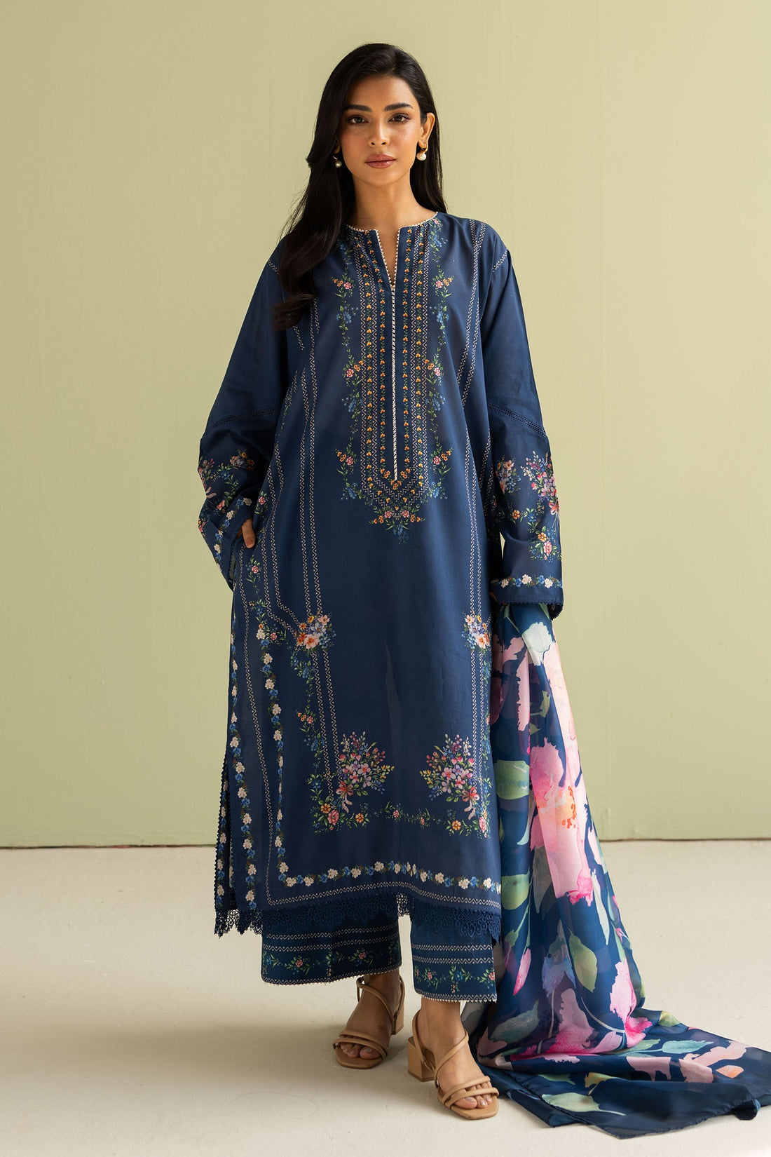 Zara Shahjahan | Coco Prints 25 | Ria-3B - Official Zara Shahjahan stockist in UK - Sakeena London