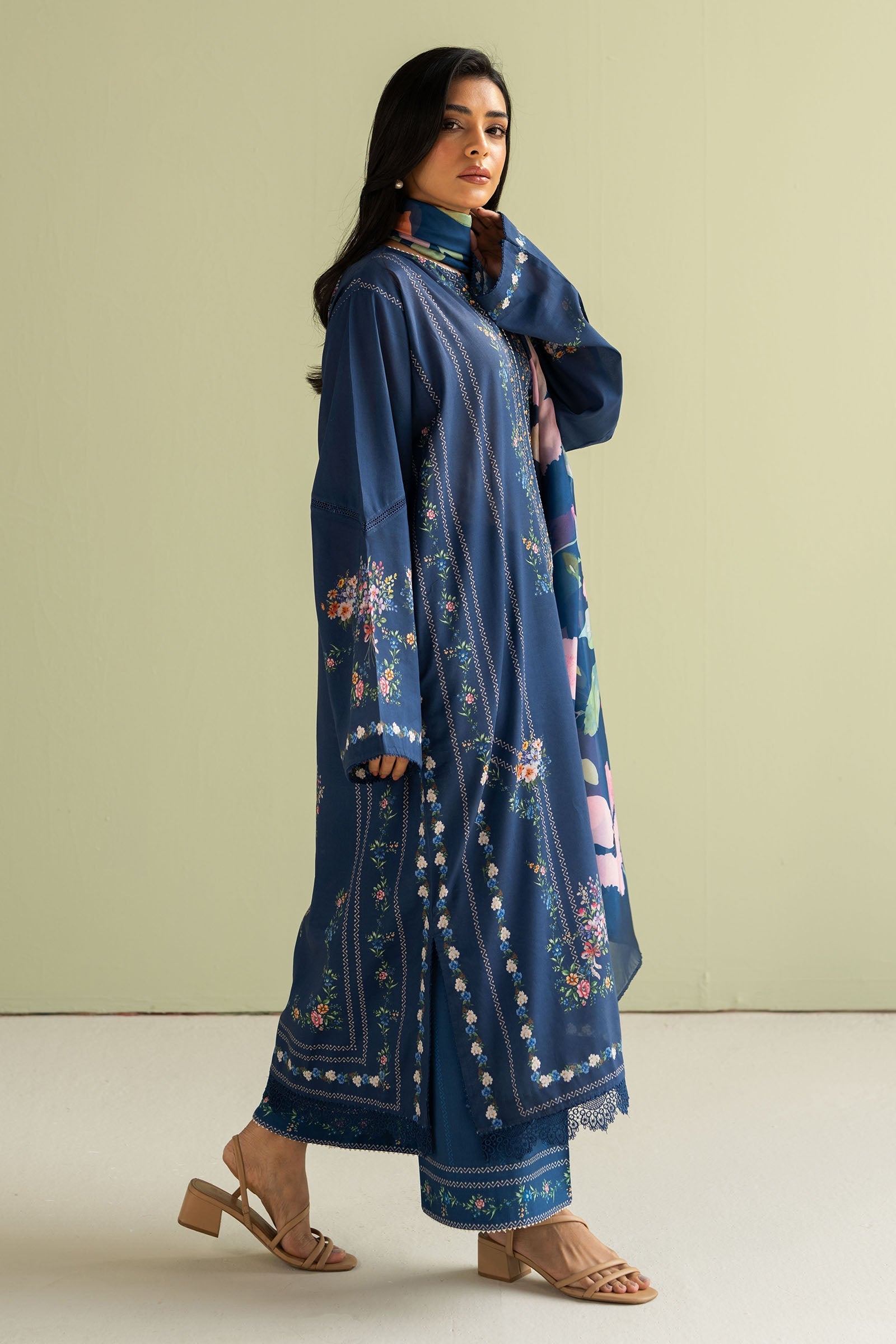 Zara Shahjahan | Coco Prints 25 | Ria-3B - Official Zara Shahjahan stockist in UK - Sakeena London