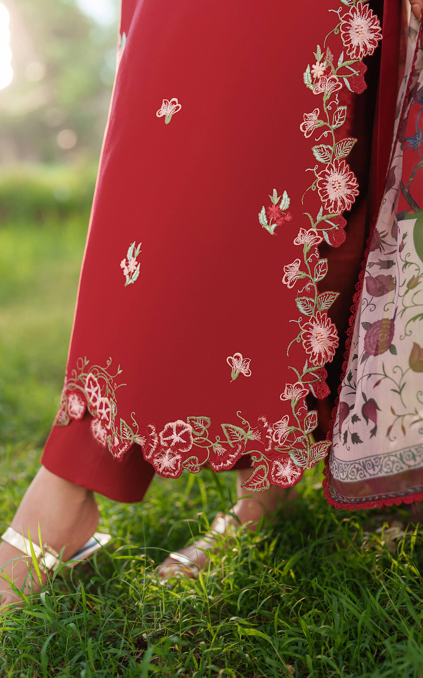 Asifa and Nabeel | Eden Cambric 25 | RosÃÂ© Whisper ECU25-07 - Official Asifa and Nabeel stockist in UK - Sakeena London