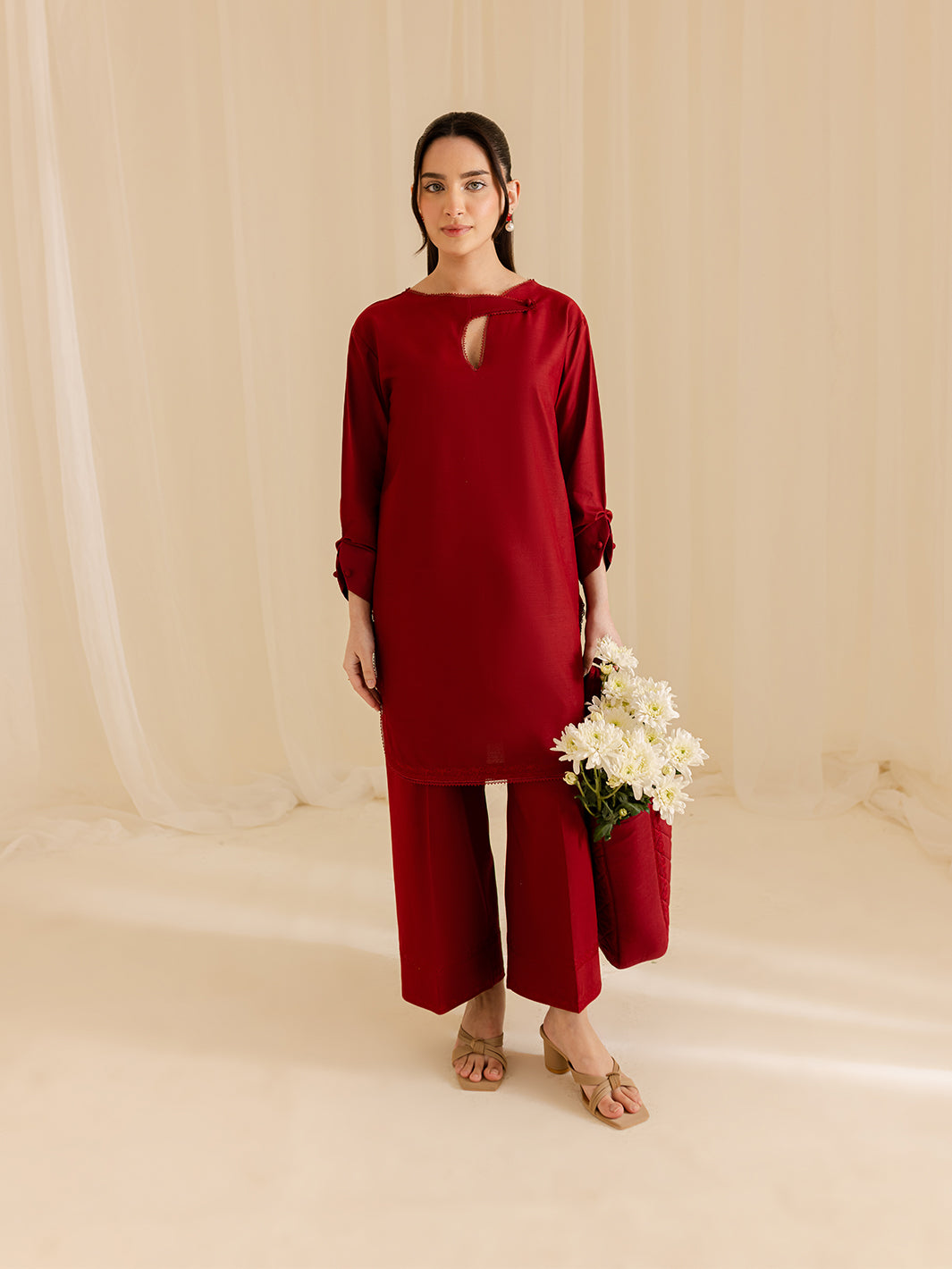 Mahnur | Petal Whispers Lawn Pret | Roselle - Official Mahnur stockist in UK - Sakeena London