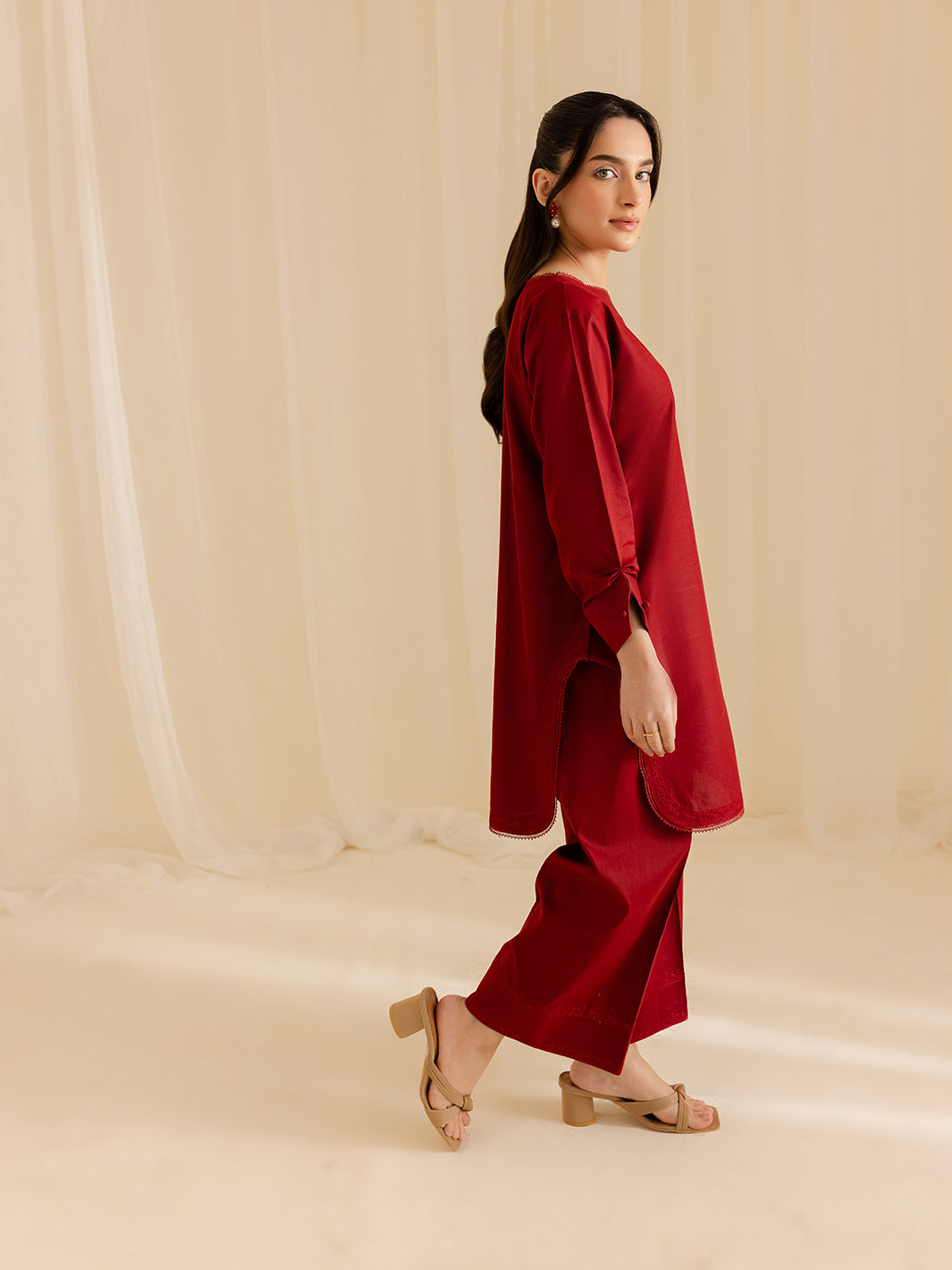 Mahnur | Petal Whispers Lawn Pret | Roselle - Official Mahnur stockist in UK - Sakeena London
