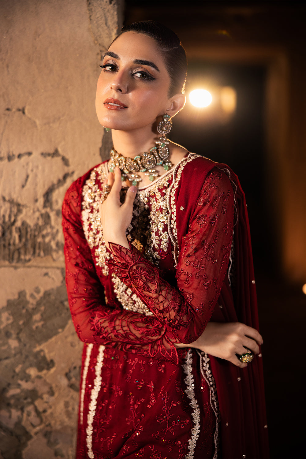 Azure | Luxe Formals | Royal Crimson - Official Azure stockist in UK - Sakeena London