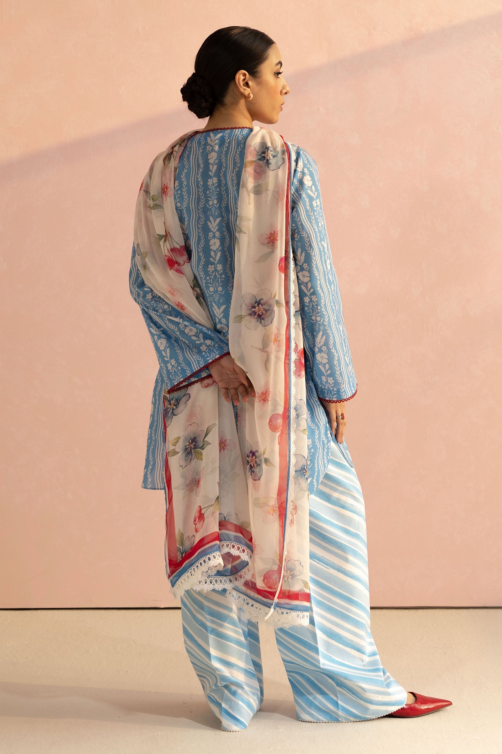 Zara Shahjahan | Coco Prints 25 | Ruby-9B - Official Zara Shahjahan stockist in UK - Sakeena London