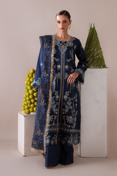 Aabyaan | Miraal Signature Embroidered Viscose 25 | RUHAB - Official Aabyaan stockist in UK - Sakeena London