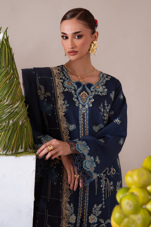 Aabyaan | Miraal Signature Embroidered Viscose 25 | RUHAB - Official Aabyaan stockist in UK - Sakeena London