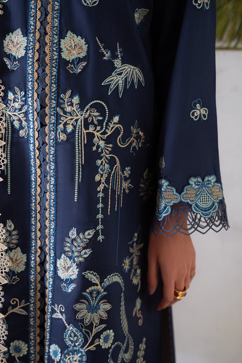 Aabyaan | Miraal Signature Embroidered Viscose 25 | RUHAB - Official Aabyaan stockist in UK - Sakeena London