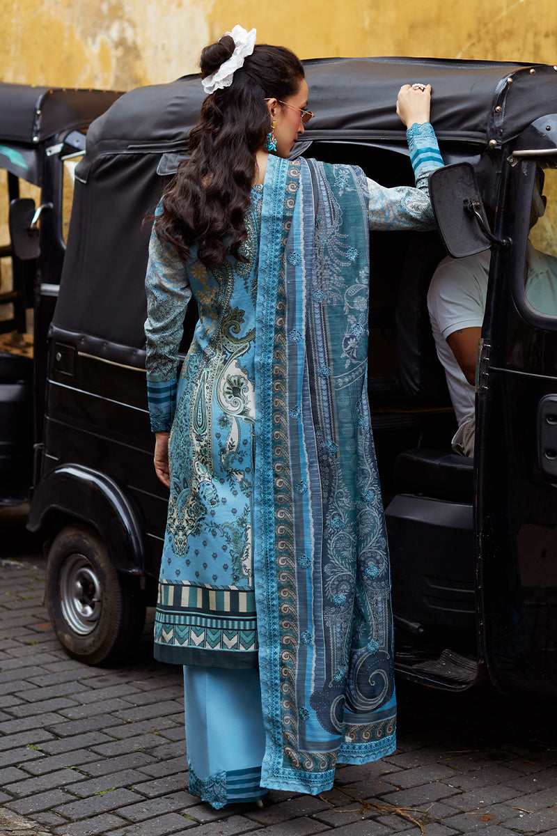 Gulaal | Saffira Lawn 25 | Inayah - Official Gulaal stockist in UK - Sakeena London