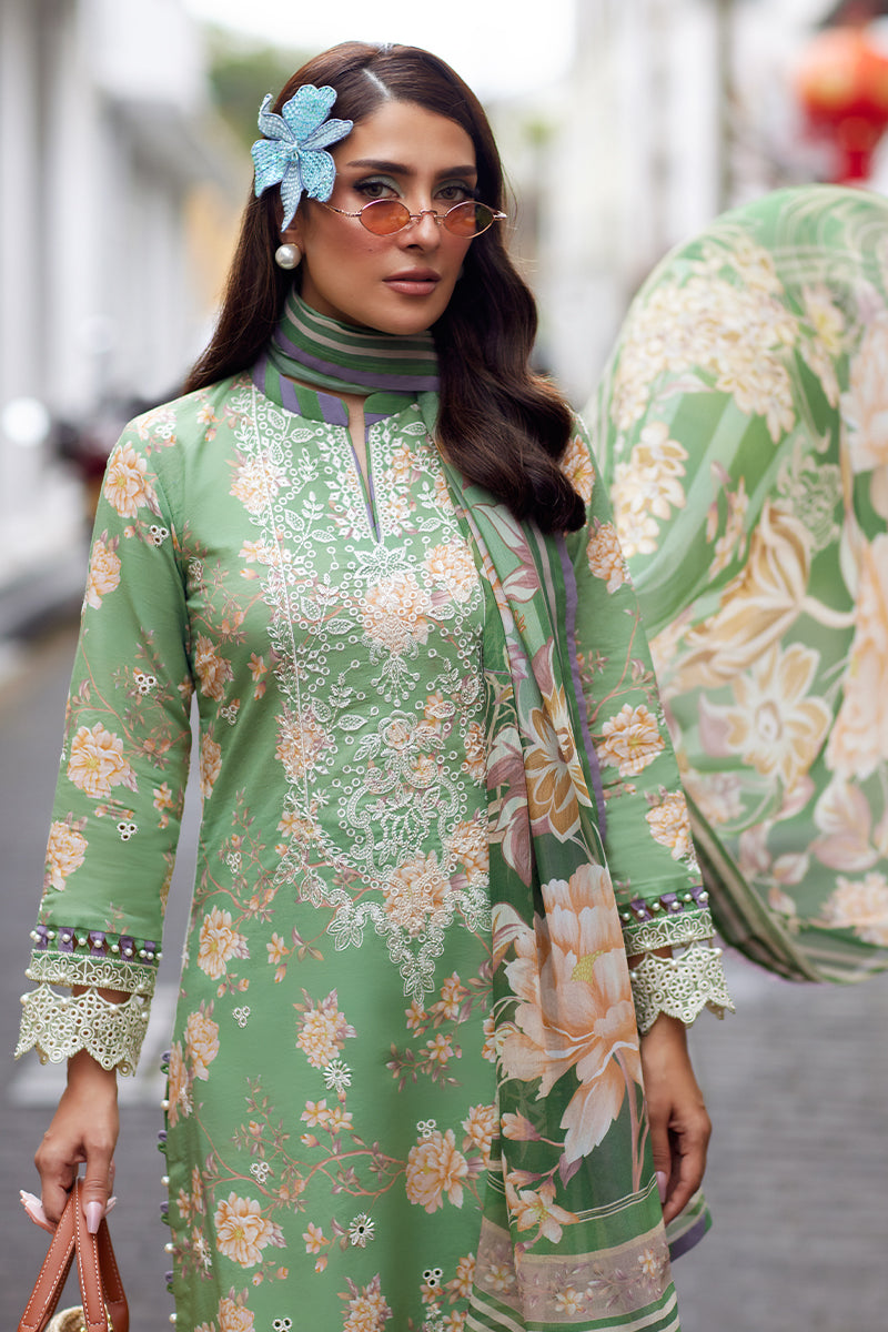 Gulaal | Saffira Lawn 25 | Nora - Official Gulaal stockist in UK - Sakeena London