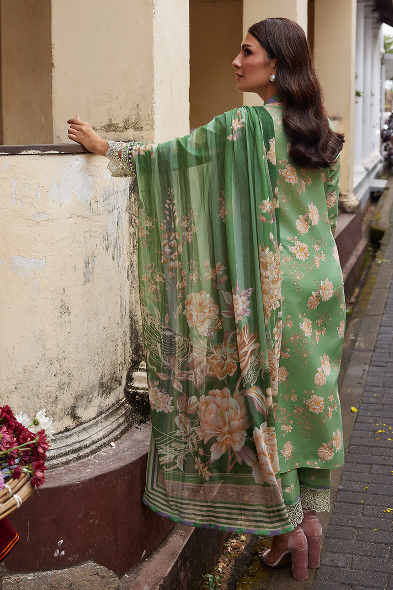 Gulaal | Saffira Lawn 25 | Nora - Official Gulaal stockist in UK - Sakeena London