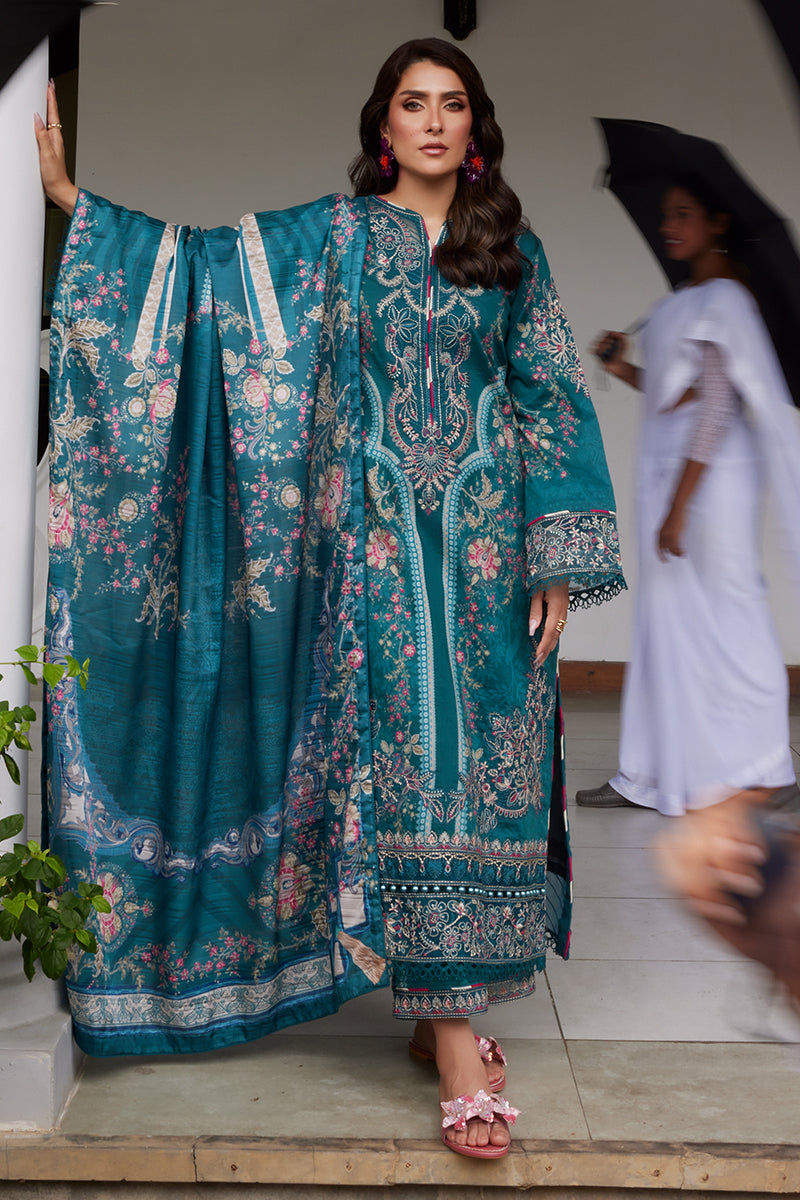 Gulaal | Saffira Lawn 25 | Camila - Official Gulaal stockist in UK - Sakeena London