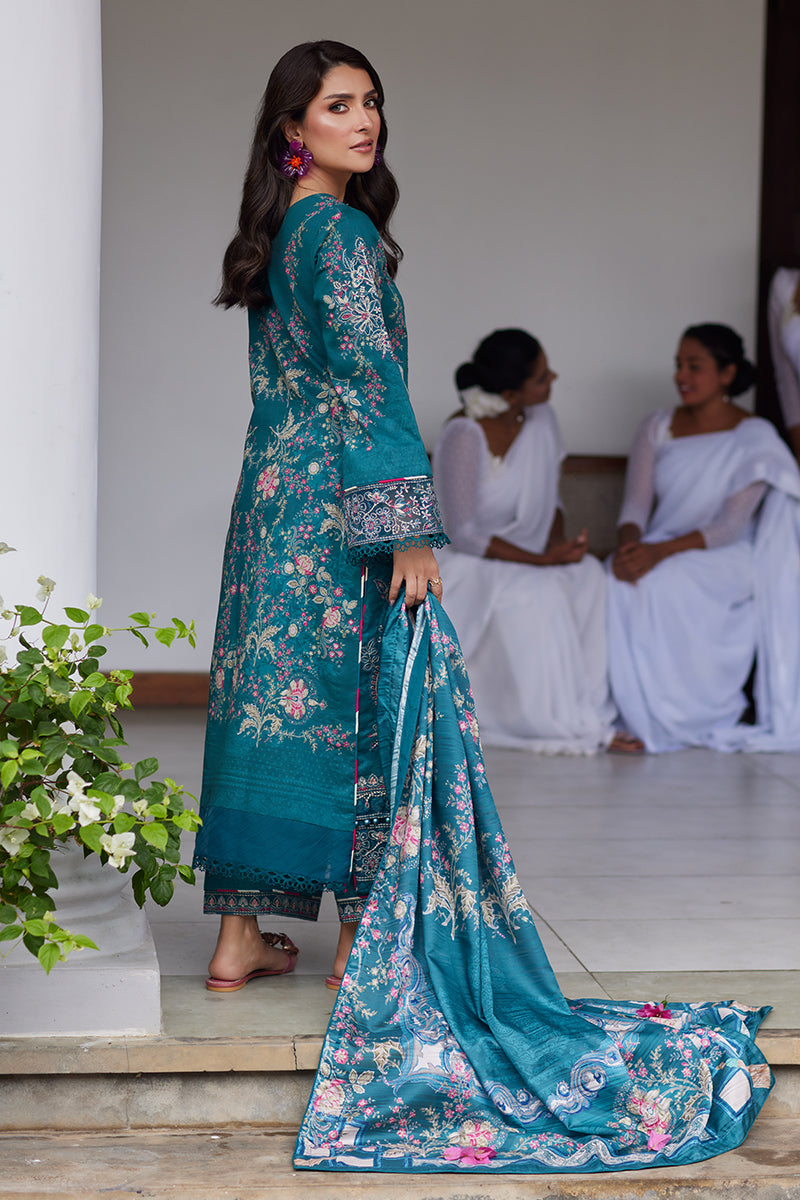 Gulaal | Saffira Lawn 25 | Camila - Official Gulaal stockist in UK - Sakeena London