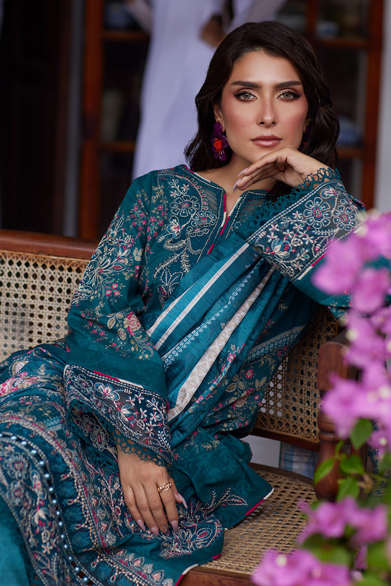 Gulaal | Saffira Lawn 25 | Camila - Official Gulaal stockist in UK - Sakeena London