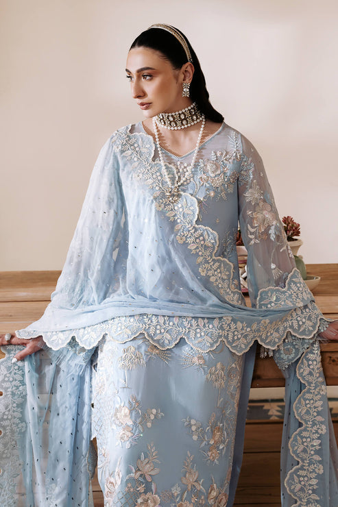 Imrozia Premium | Muse Luxury Chiffon 24 | S-1078 Glace - Official Imrozia Premium stockist in UK - Sakeena London