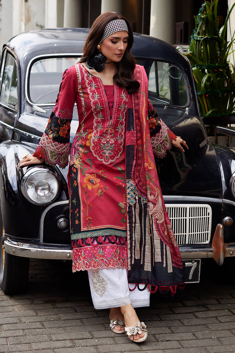 Gulaal | Saffira Lawn 25 | Amelia - Official Gulaal stockist in UK - Sakeena London