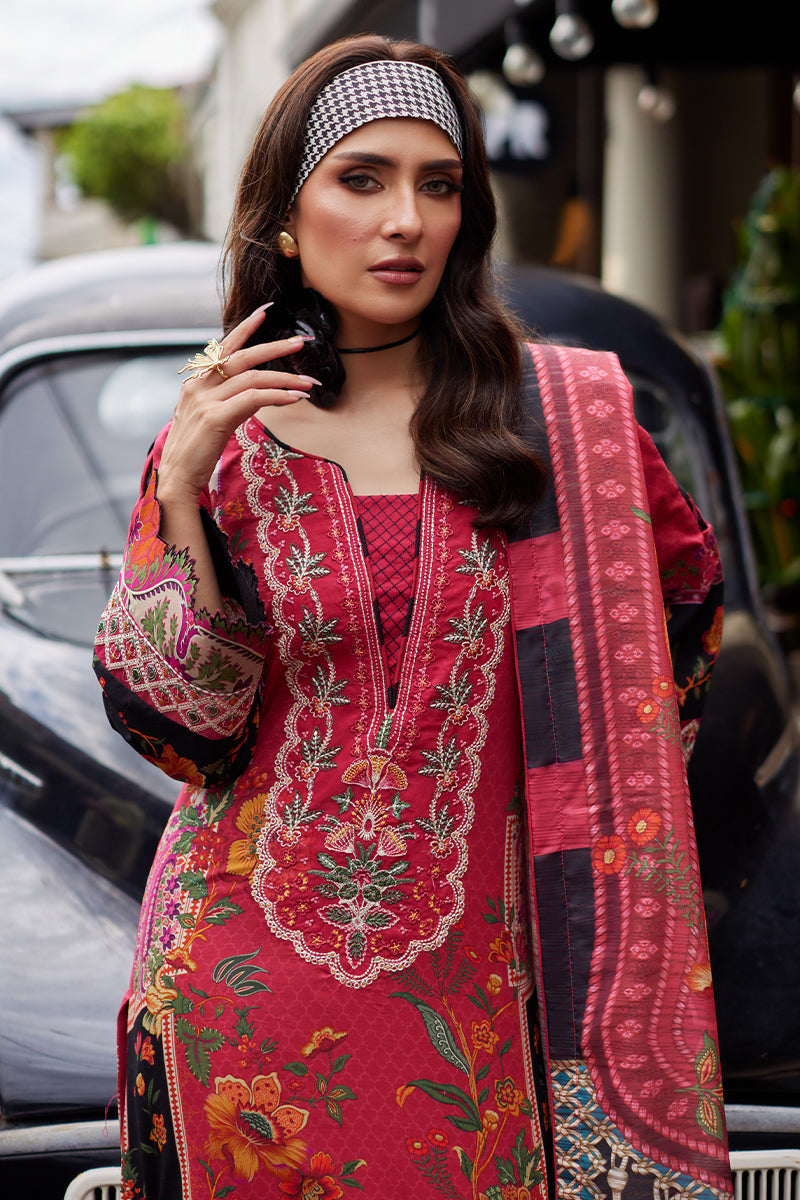 Gulaal | Saffira Lawn 25 | Amelia - Official Gulaal stockist in UK - Sakeena London