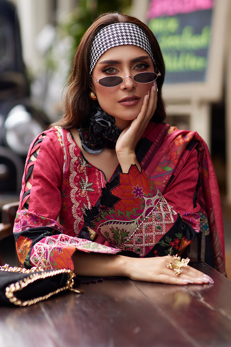 Gulaal | Saffira Lawn 25 | Amelia - Official Gulaal stockist in UK - Sakeena London