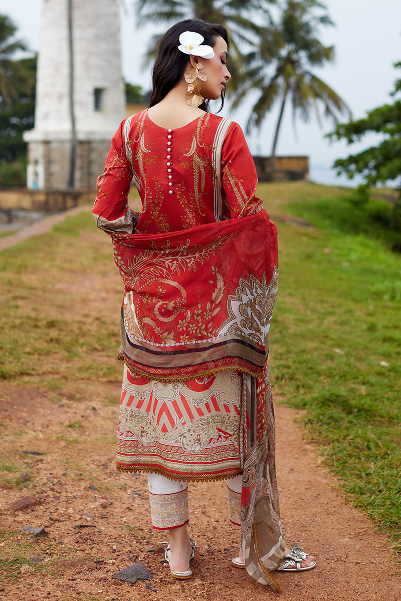 Gulaal | Saffira Lawn 25 | Zhuri - Official Gulaal stockist in UK - Sakeena London