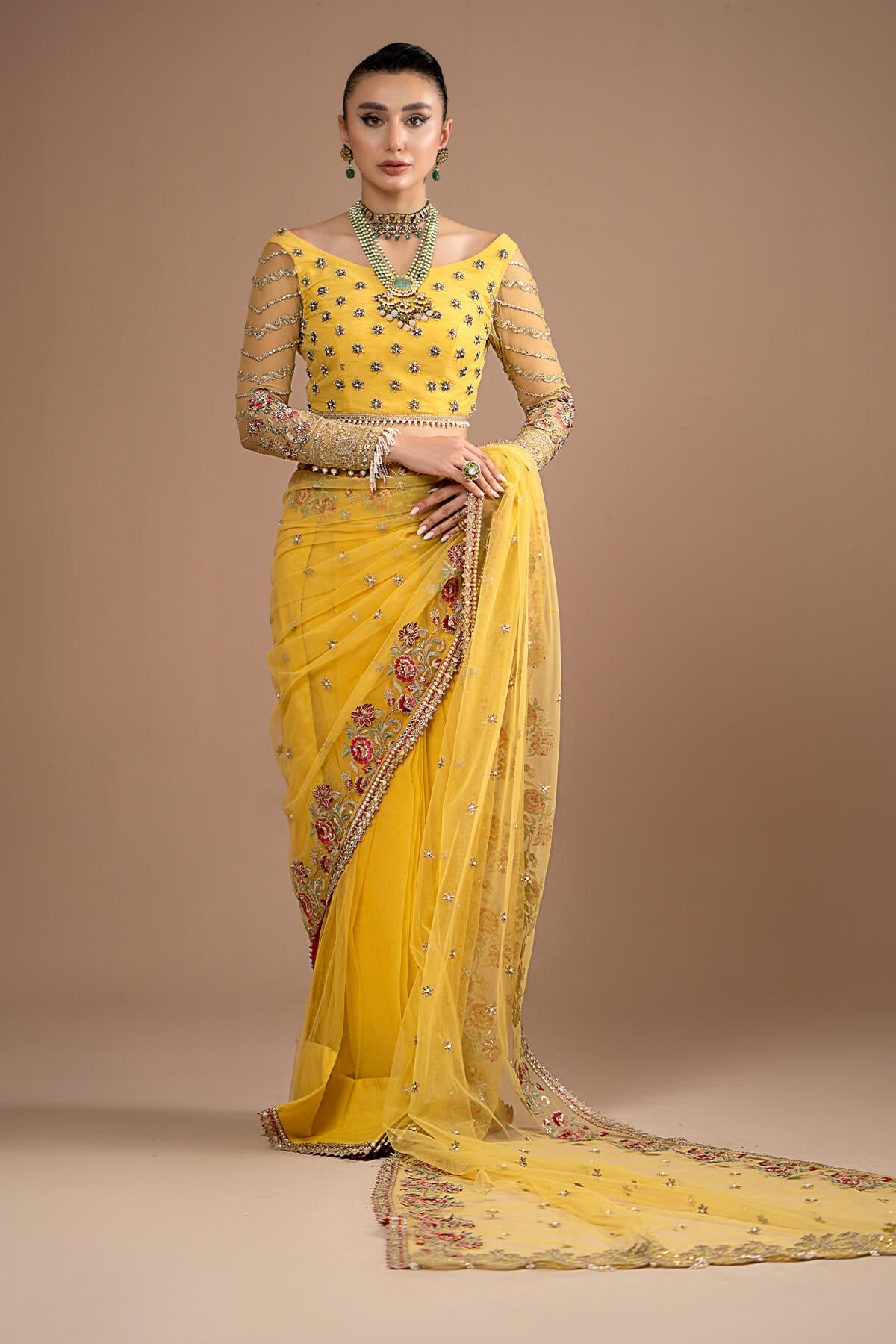 Imrozia Premium | Lumiere Luxury Sarees | 02 Lustrous Gold - Official Imrozia Premium stockist in UK - Sakeena London