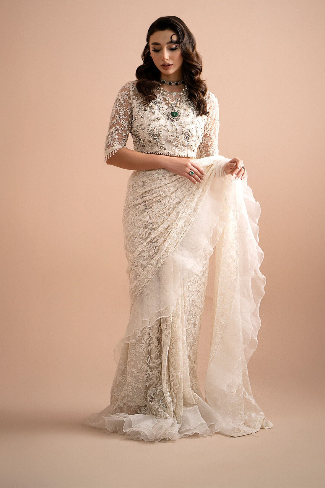 Imrozia Premium | Lumiere Luxury Sarees | 04 Dream - Official Imrozia Premium stockist in UK - Sakeena London