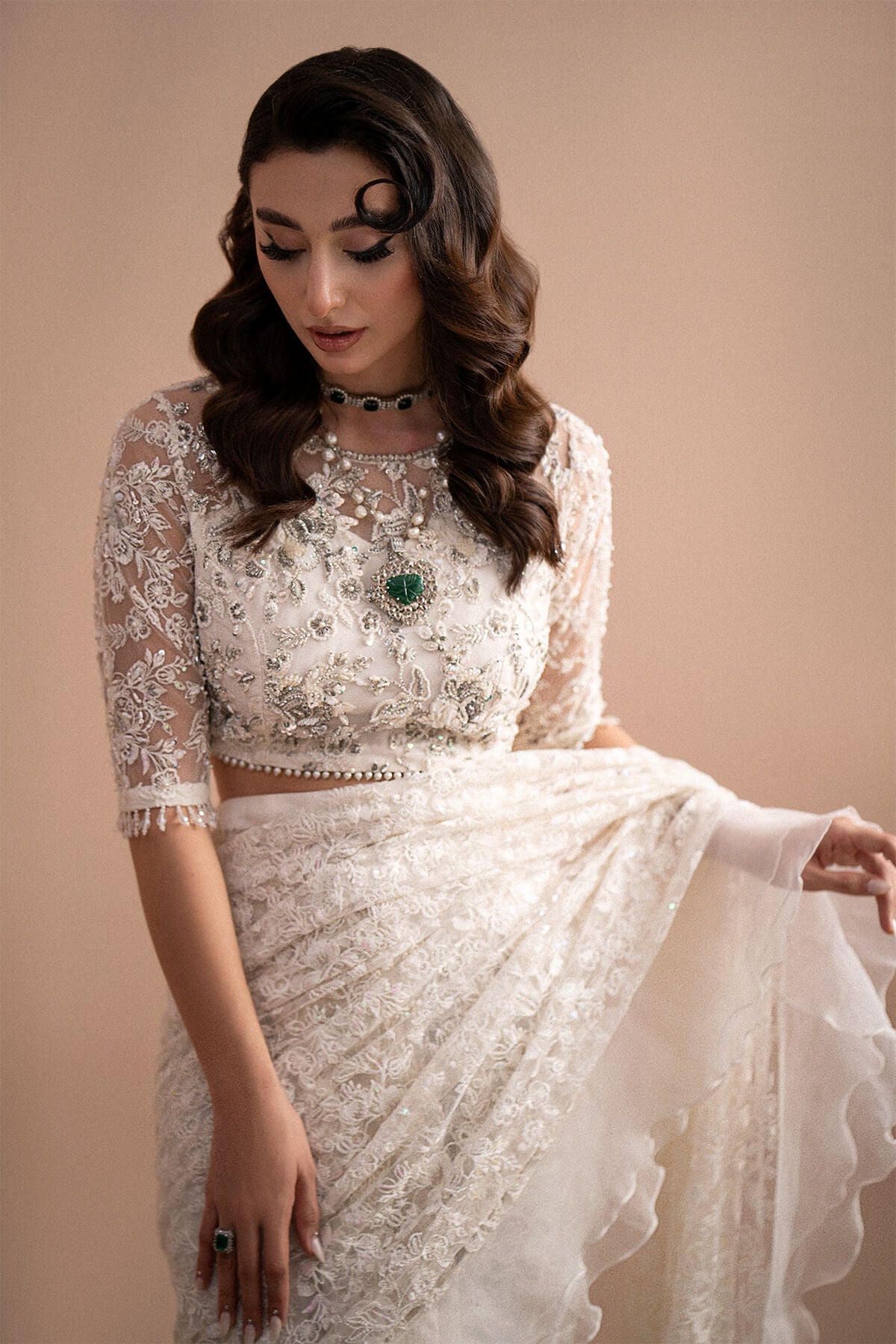 Imrozia Premium | Lumiere Luxury Sarees | 04 Dream - Official Imrozia Premium stockist in UK - Sakeena London