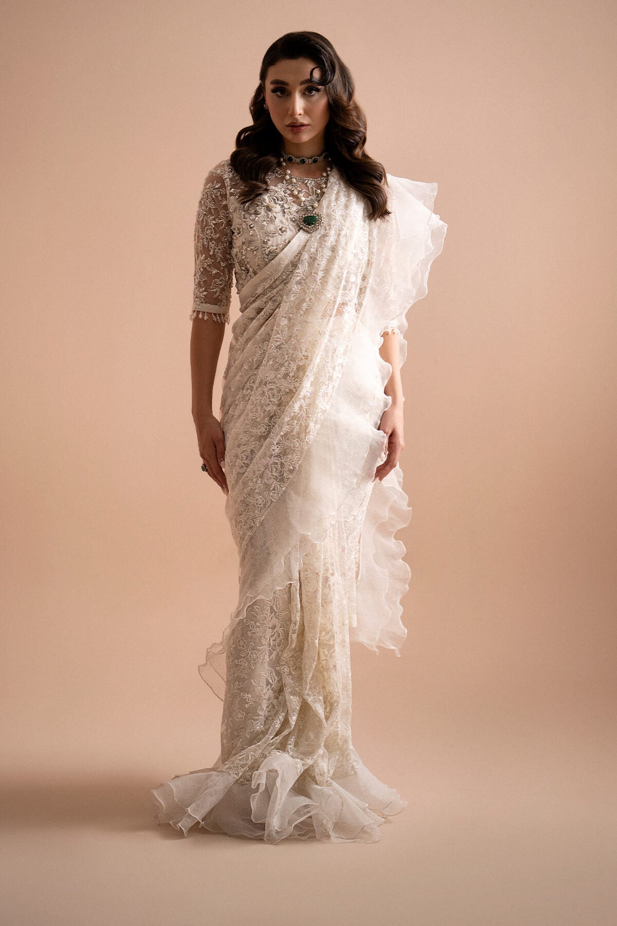 Imrozia Premium | Lumiere Luxury Sarees | 04 Dream - Official Imrozia Premium stockist in UK - Sakeena London