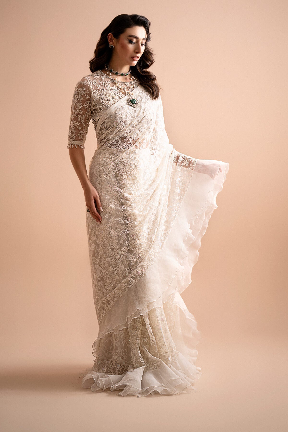 Imrozia Premium | Lumiere Luxury Sarees | 04 Dream - Official Imrozia Premium stockist in UK - Sakeena London
