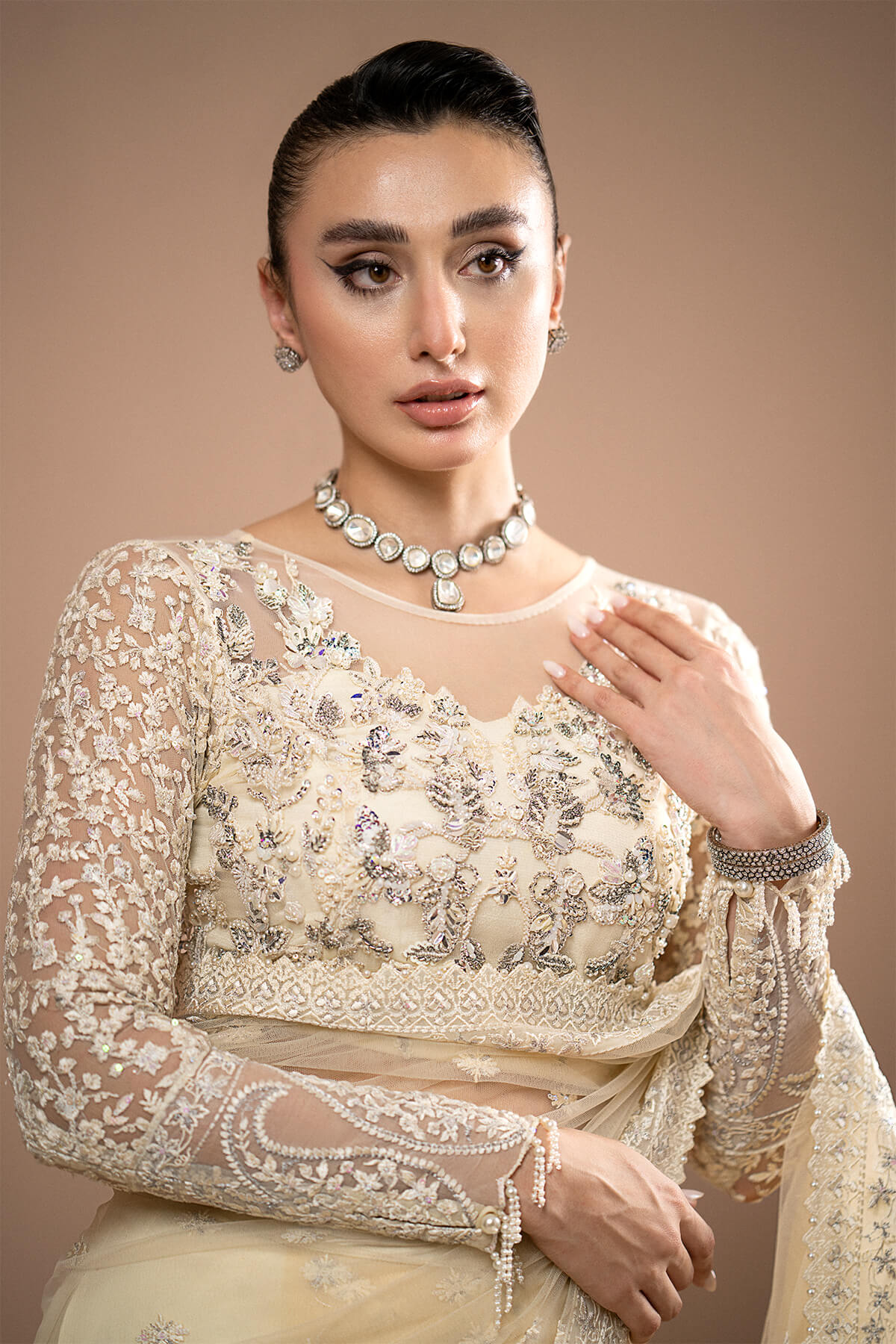 Imrozia Premium | Lumiere Luxury Sarees | 06 Amelie - Official Imrozia Premium stockist in UK - Sakeena London