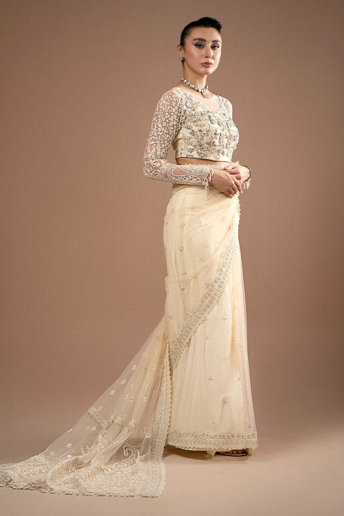 Imrozia Premium | Lumiere Luxury Sarees | 06 Amelie - Official Imrozia Premium stockist in UK - Sakeena London