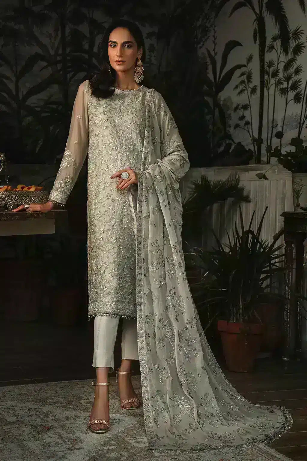 Zarif | LA ROSELLA Formals | ZLR 05 SANDY - Official Zarif stockist in UK - Sakeena London