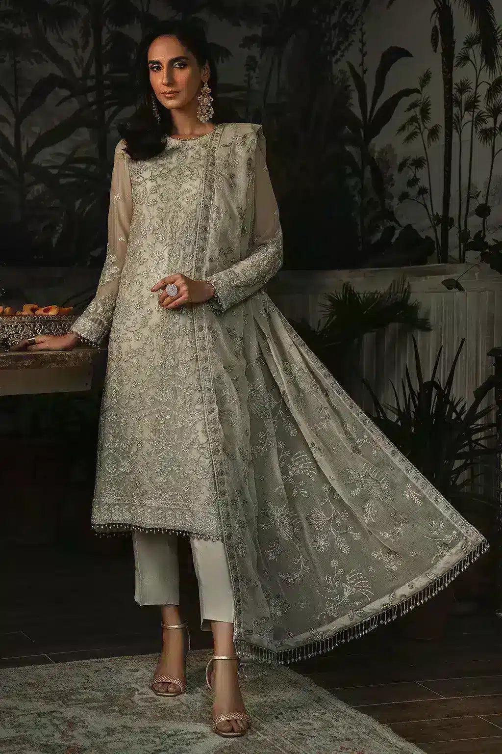Zarif | LA ROSELLA Formals | ZLR 05 SANDY - Official Zarif stockist in UK - Sakeena London