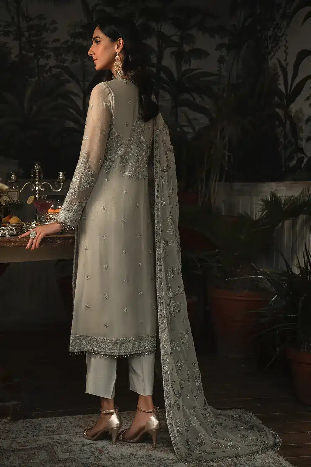 Zarif | LA ROSELLA Formals | ZLR 05 SANDY - Official Zarif stockist in UK - Sakeena London