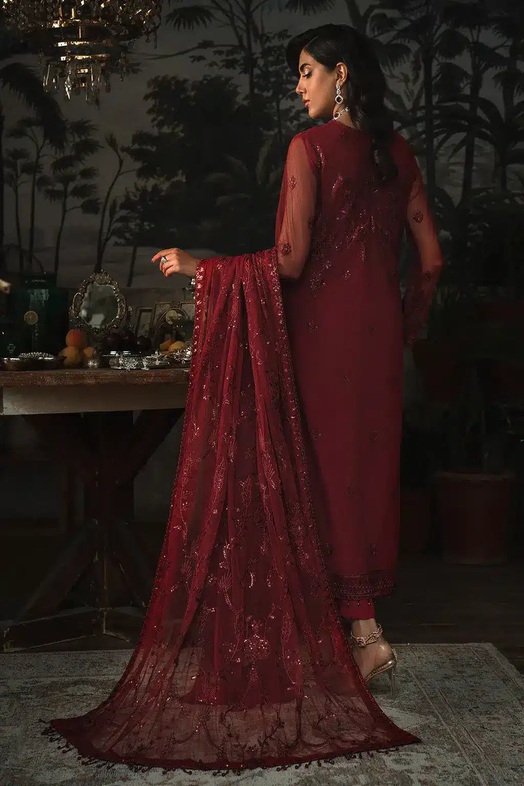 Zarif | LA ROSELLA Formals | ZLR 01 MARLENE - Official Zarif stockist in UK - Sakeena London