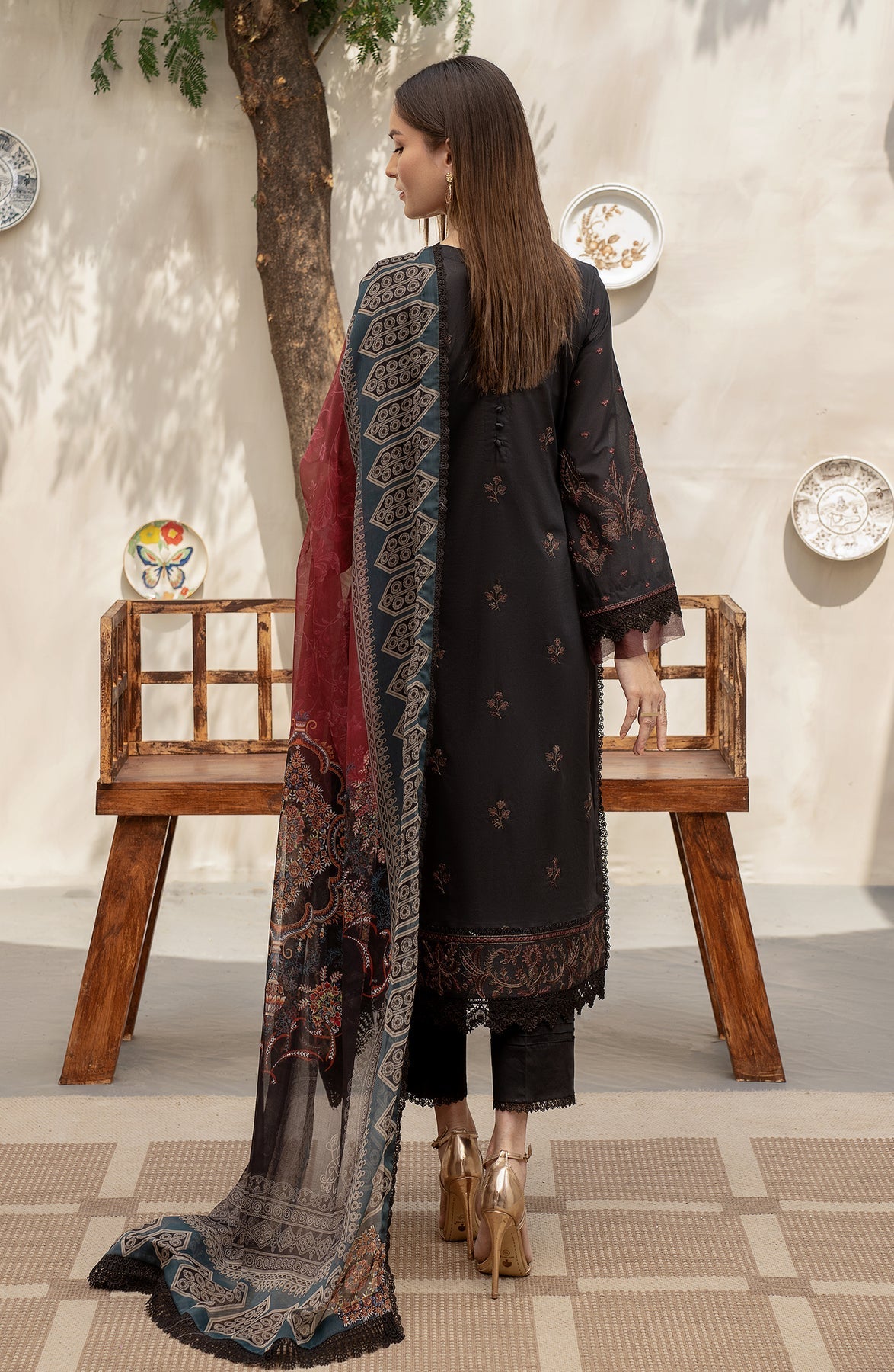 Zarif | Festive Lawn | ZFL 03 JEMIMA - Official Zarif stockist in UK - Sakeena London