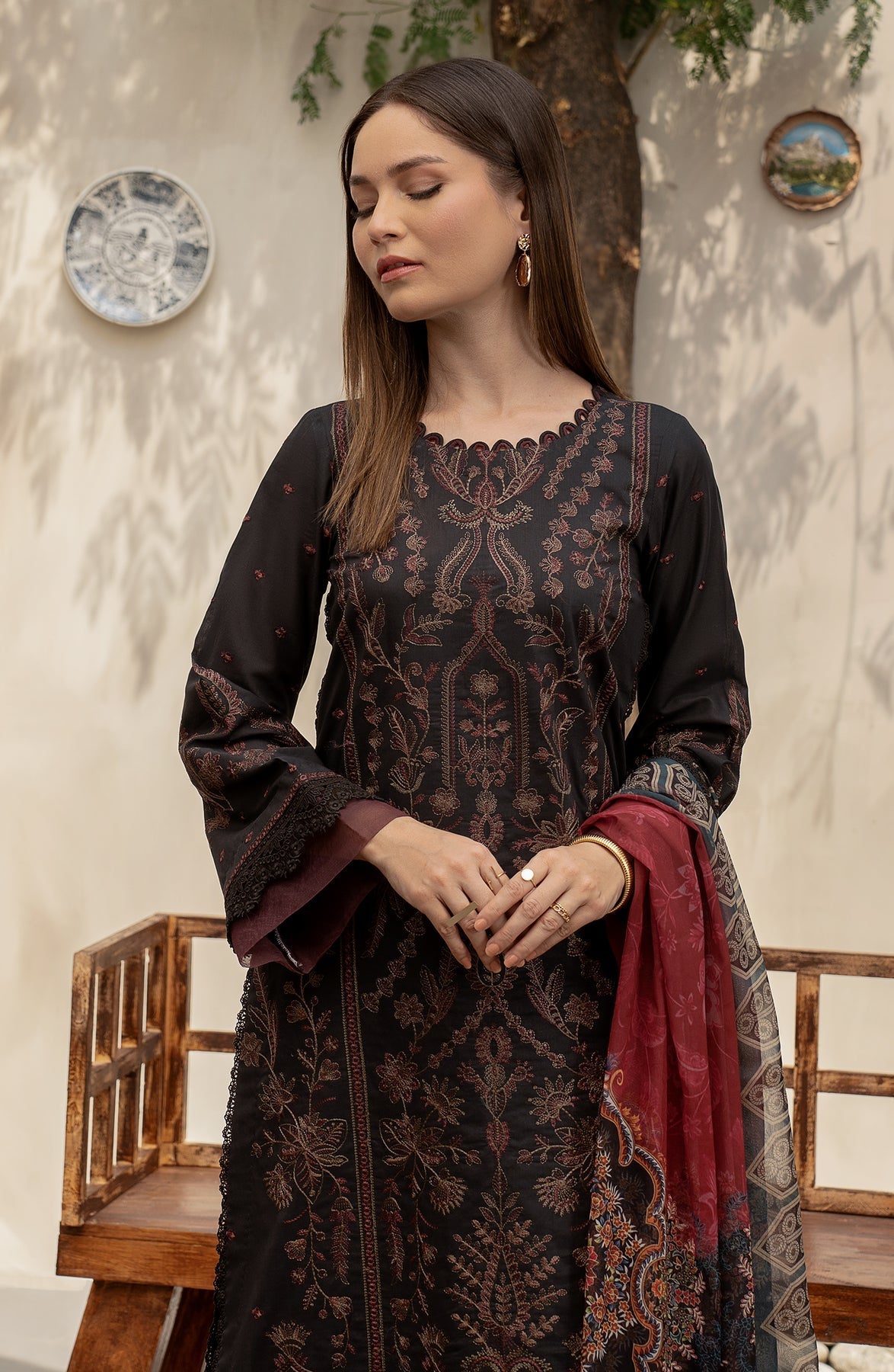 Zarif | Festive Lawn | ZFL 03 JEMIMA - Official Zarif stockist in UK - Sakeena London