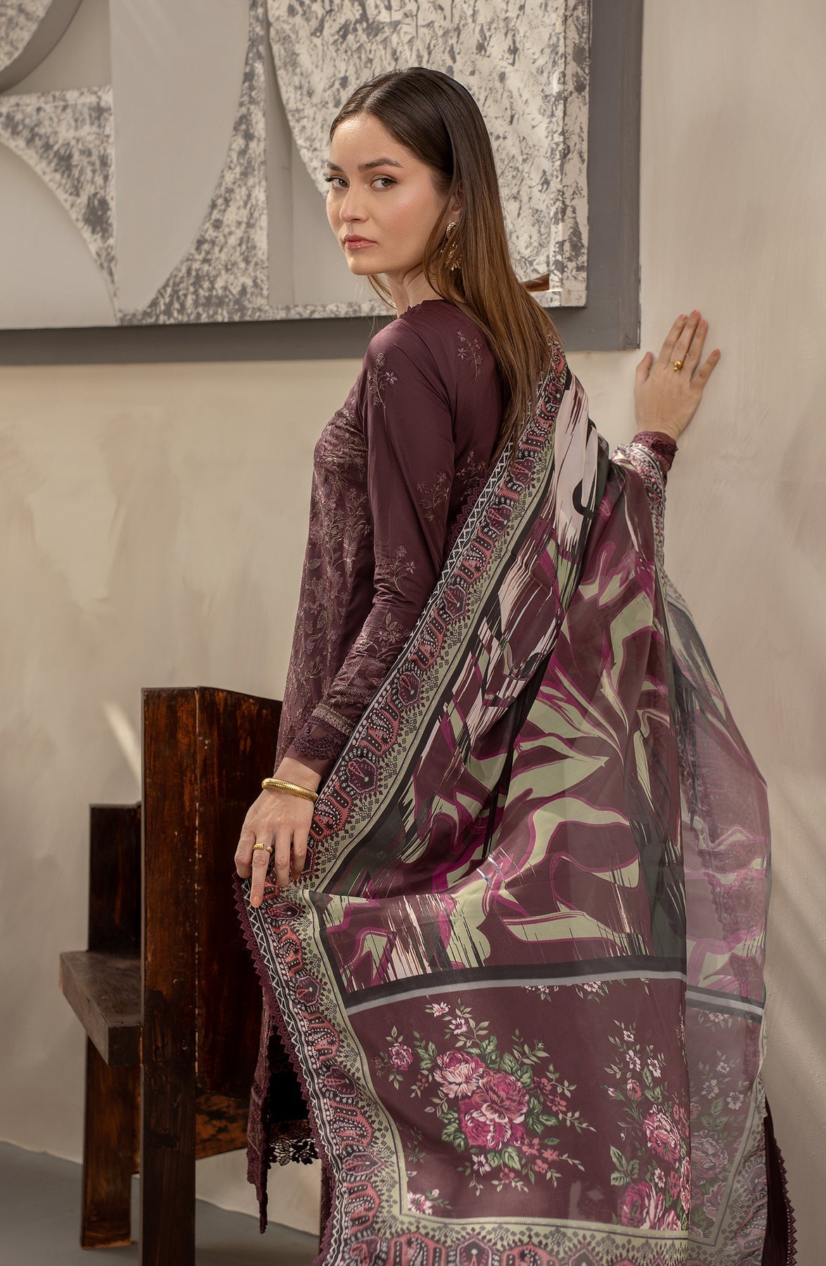 Zarif | Festive Lawn | ZFL 05 MIRAAL - Official Zarif stockist in UK - Sakeena London
