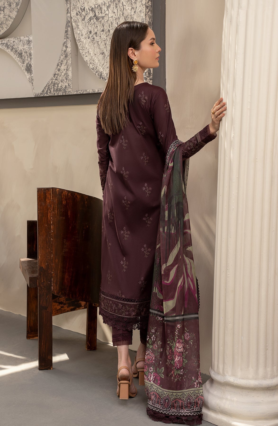 Zarif | Festive Lawn | ZFL 05 MIRAAL - Official Zarif stockist in UK - Sakeena London