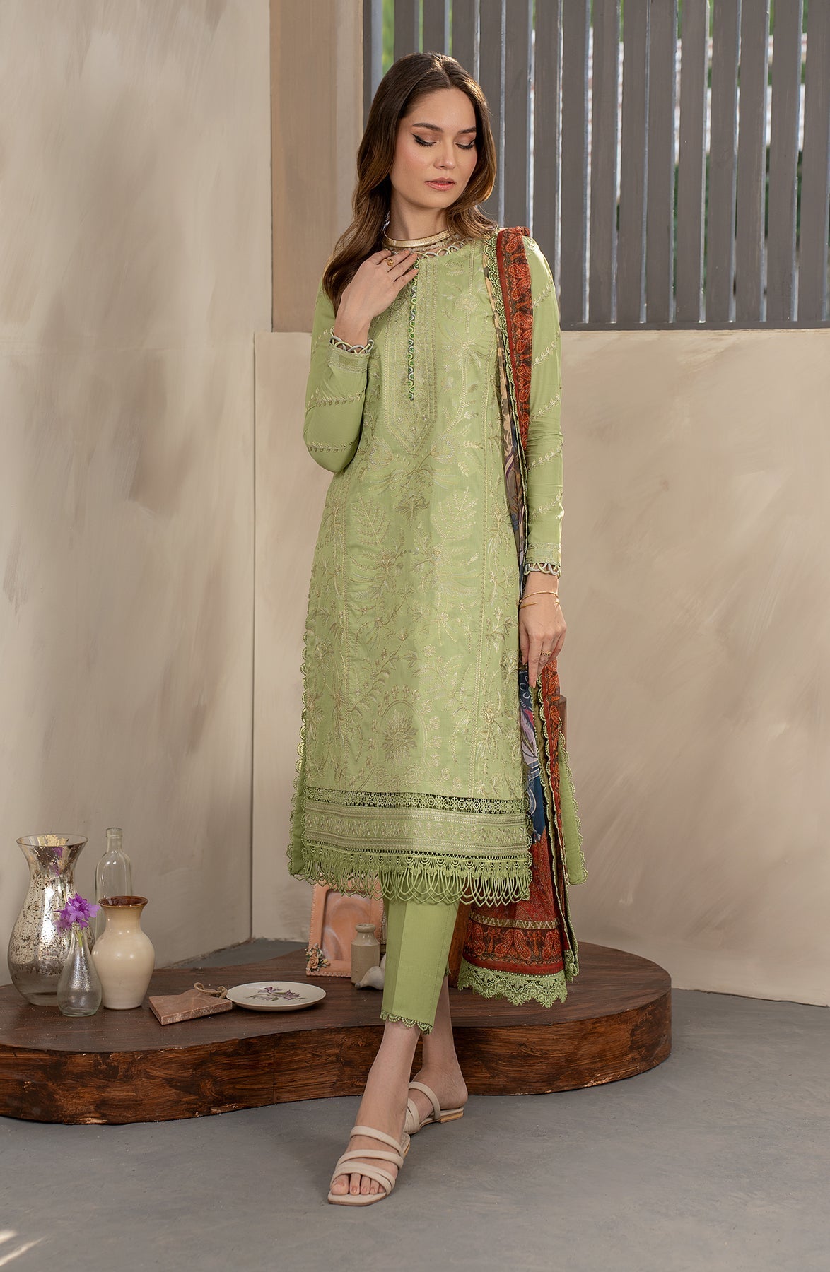 Zarif | Festive Lawn | ZFL 04 SENIHA - Official Zarif stockist in UK - Sakeena London