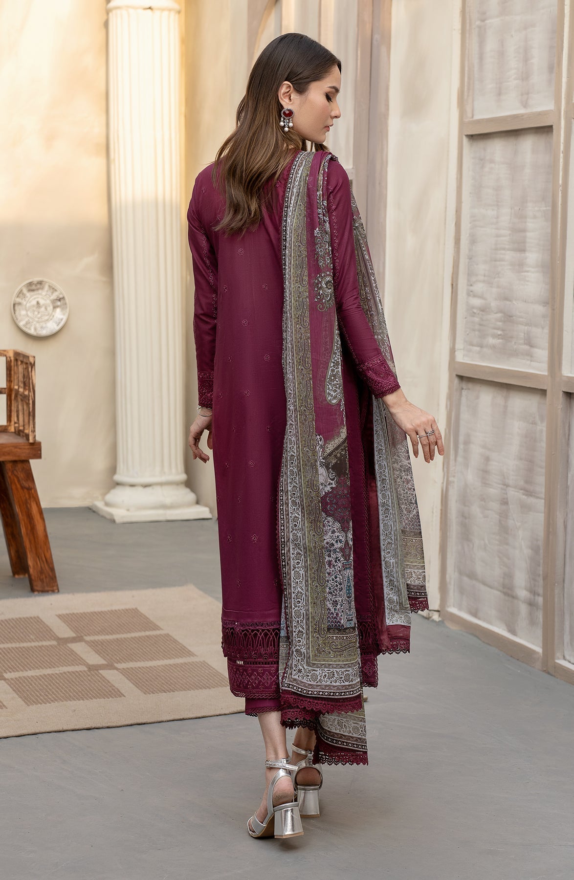 Zarif | Festive Lawn | ZFL 01 RAHAA - Official Zarif stockist in UK - Sakeena London