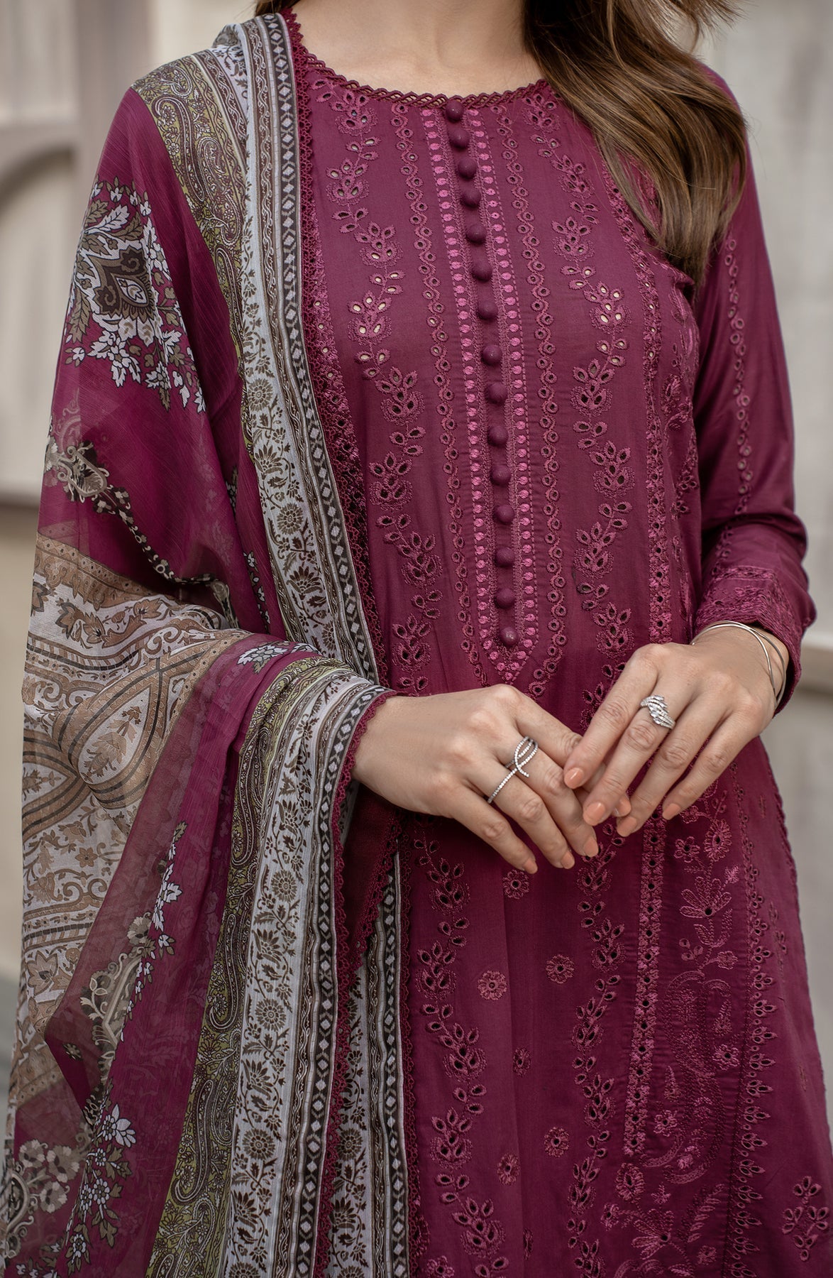 Zarif | Festive Lawn | ZFL 01 RAHAA - Official Zarif stockist in UK - Sakeena London