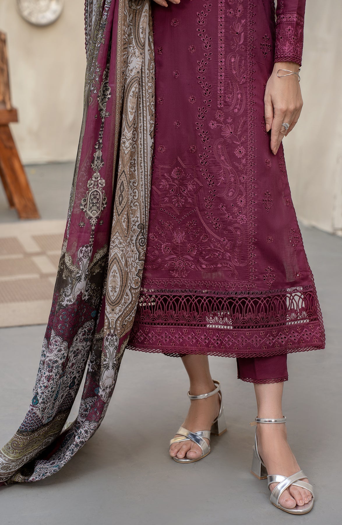 Zarif | Festive Lawn | ZFL 01 RAHAA - Official Zarif stockist in UK - Sakeena London