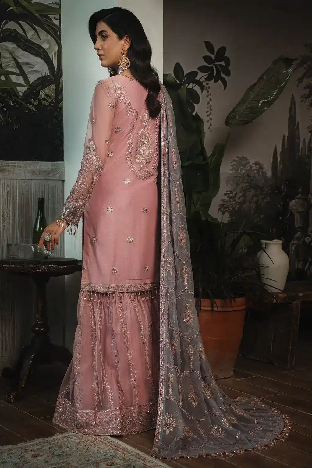 Zarif | LA ROSELLA Formals | ZLR 03 BLOOM - Official Zarif stockist in UK - Sakeena London