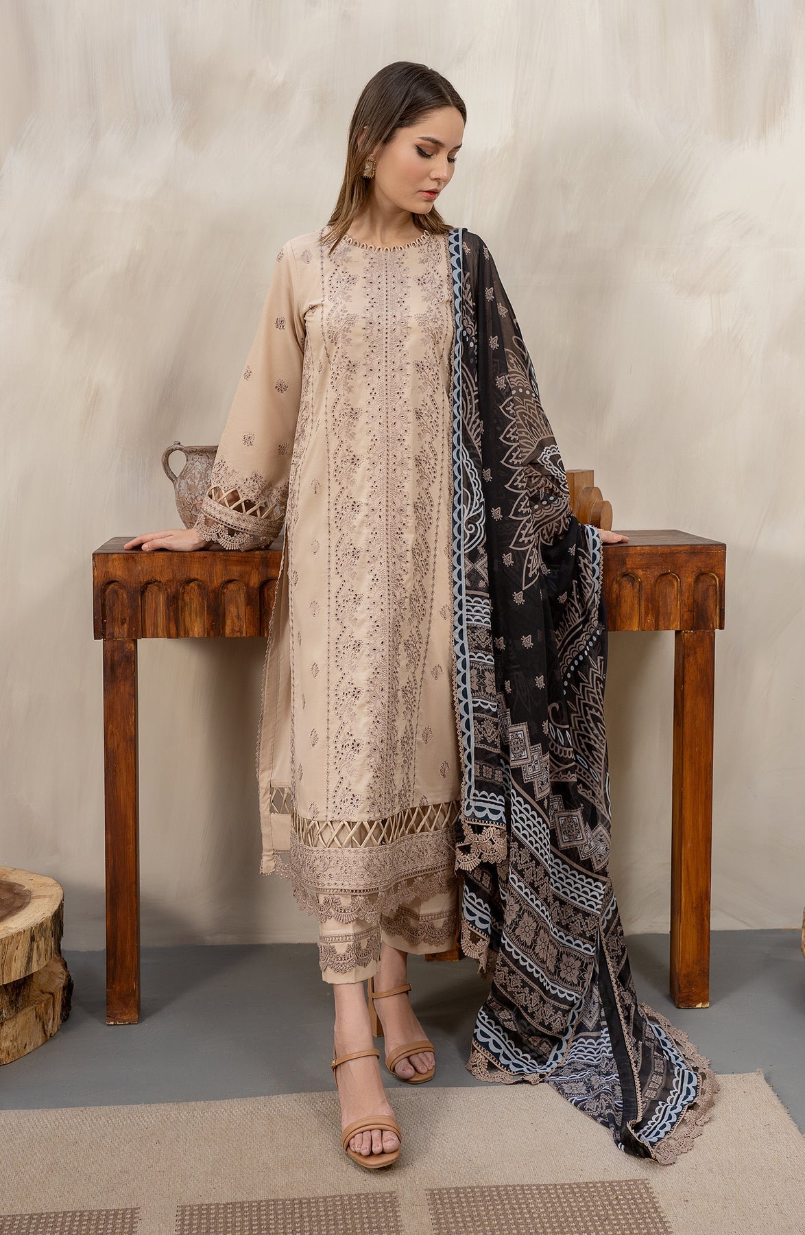 Zarif | Festive Lawn | ZFL 07 CHAMILA - Official Zarif stockist in UK - Sakeena London