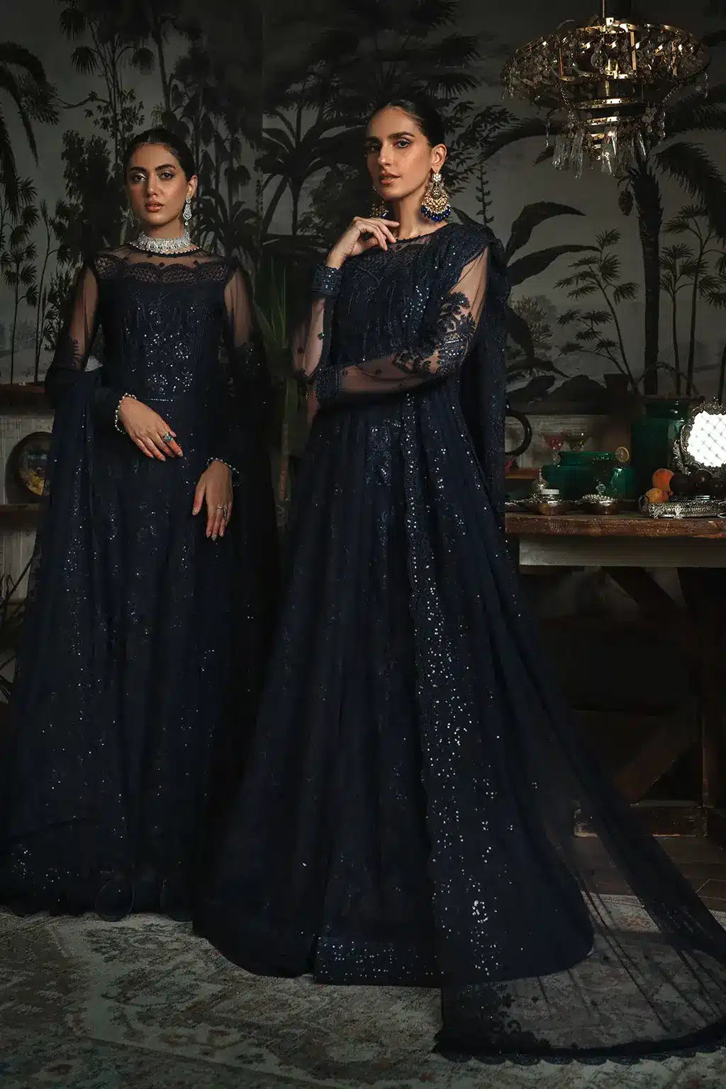 Zarif | LA ROSELLA Formals | ZLR 08 STARRY - Official Zarif stockist in UK - Sakeena London