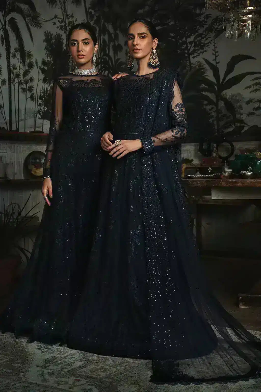 Zarif | LA ROSELLA Formals | ZLR 08 STARRY - Official Zarif stockist in UK - Sakeena London