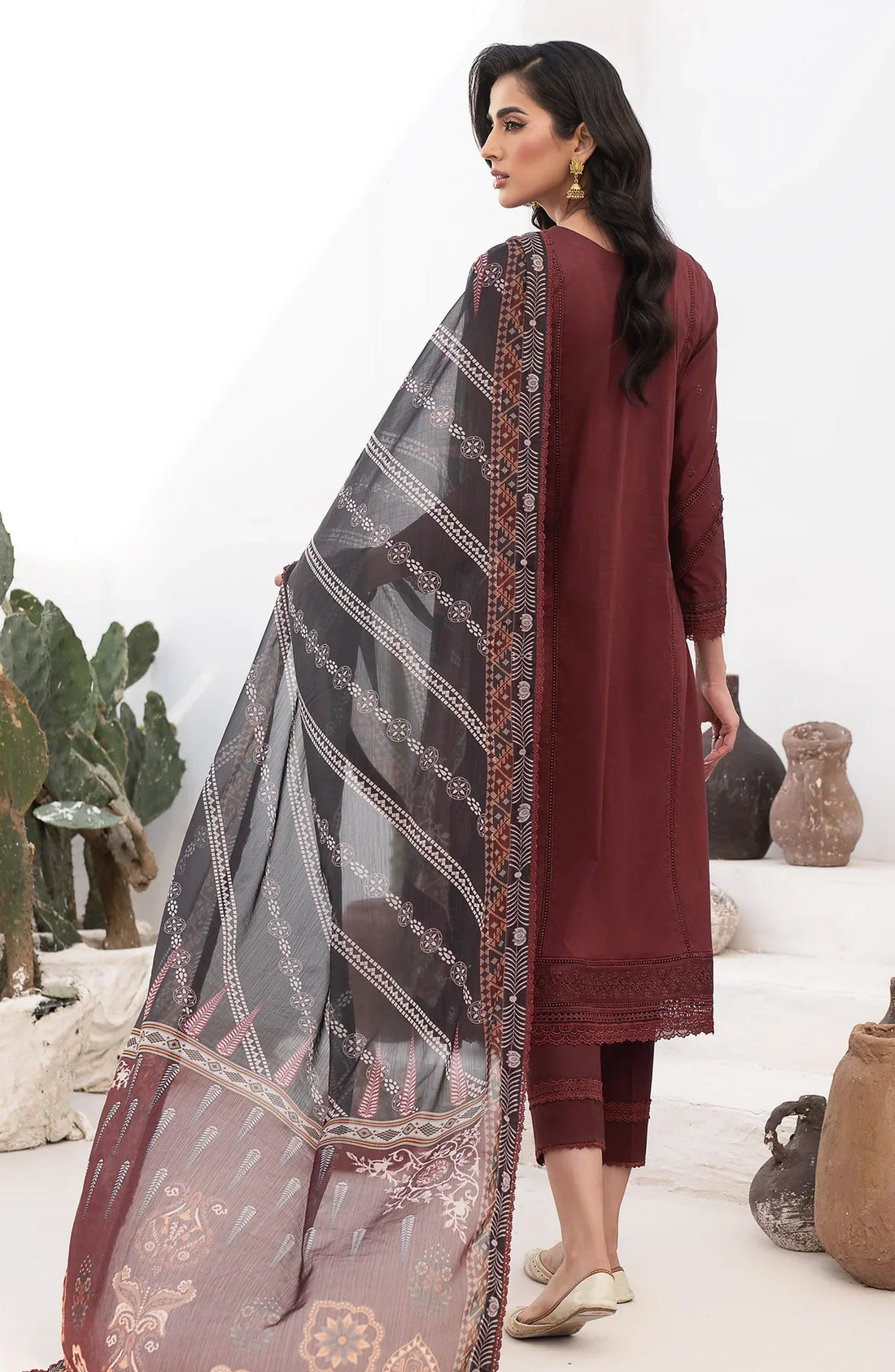 Zarif | Eid Lawn 24 | ZL 02 ELVIRA - Official Zarif stockist in UK - Sakeena London
