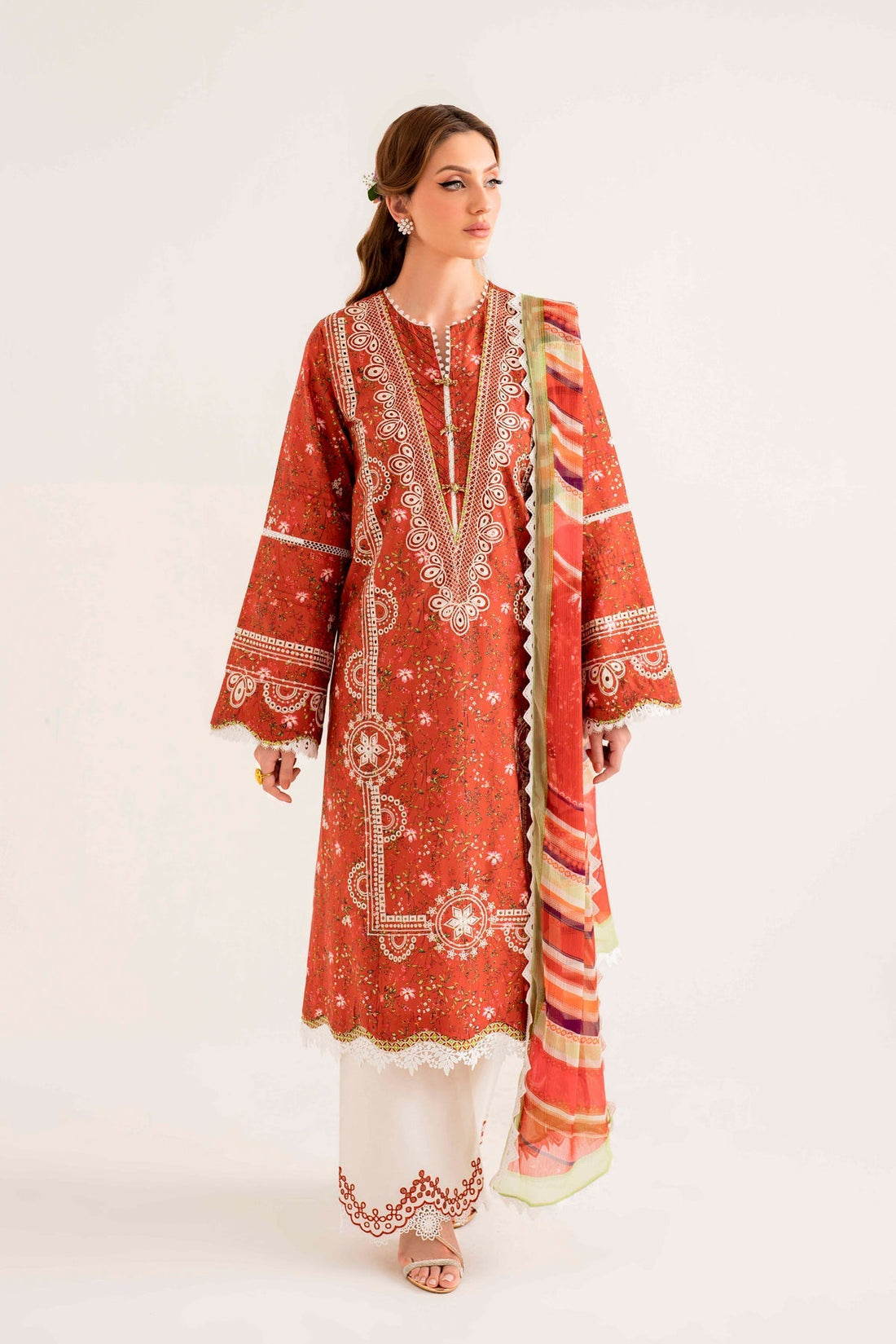 Sable Vogue | Lila Summer Lawn 24 | SAL-01-24 - Official Sable Vogue stockist in UK - Sakeena London