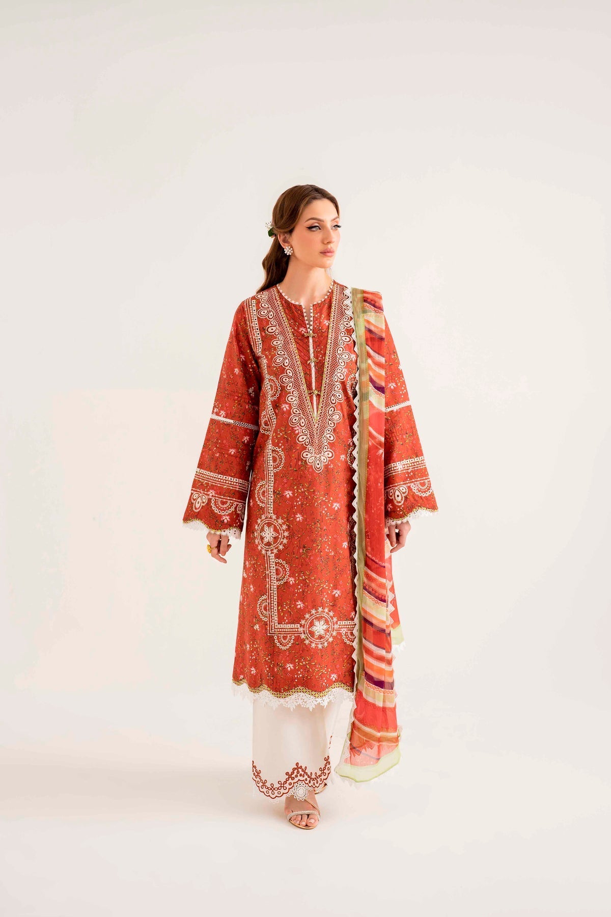 Sable Vogue | Lila Summer Lawn 24 | SAL-01-24 - Official Sable Vogue stockist in UK - Sakeena London