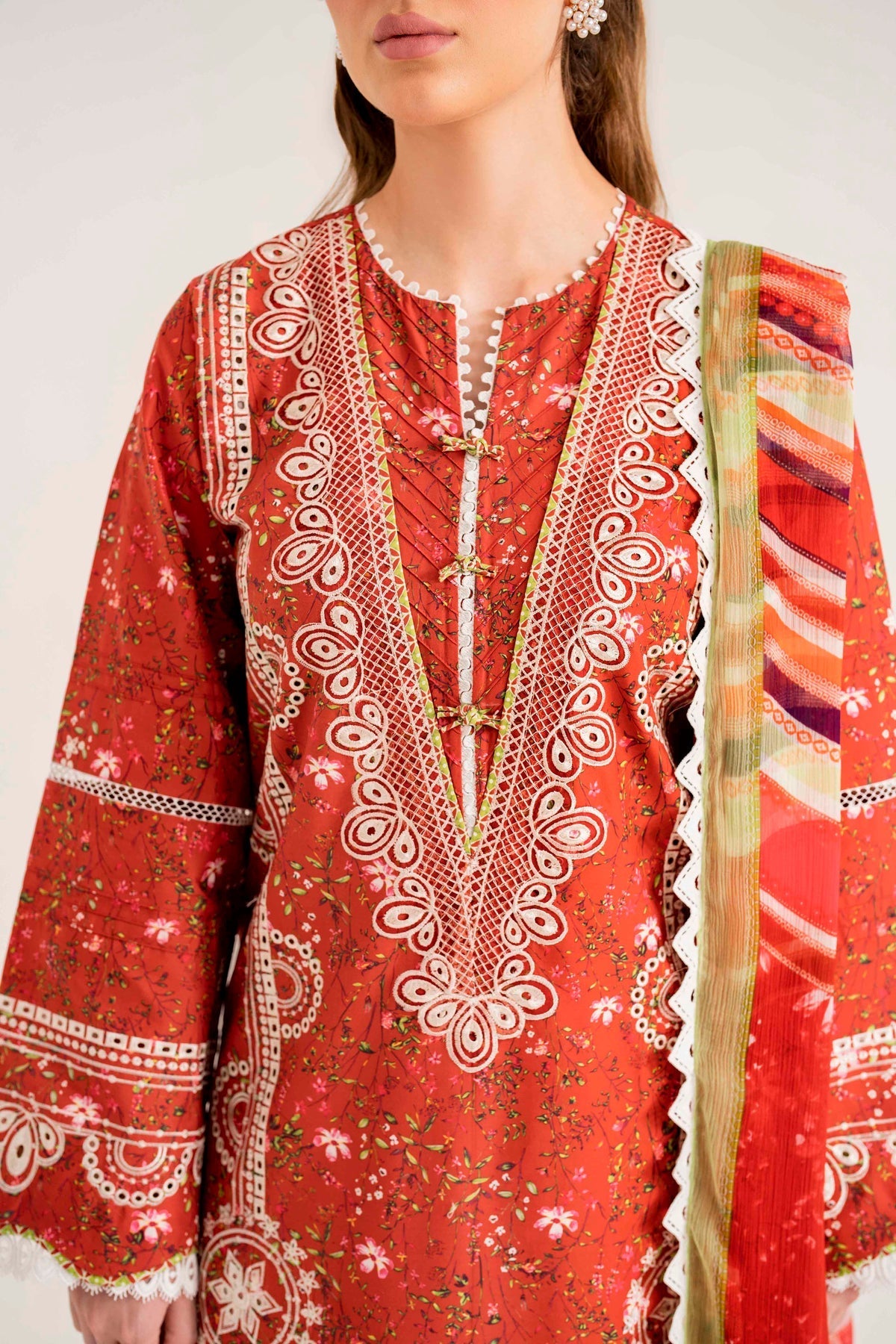 Sable Vogue | Lila Summer Lawn 24 | SAL-01-24 - Official Sable Vogue stockist in UK - Sakeena London